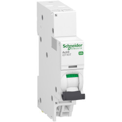 modular circuit breaker auto terminals - 1P N - 6A - C - 4500A/6 kA.A9PA2606