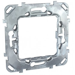 support de fixation - sans griffe - 1 poste 2 modules entraxe 71mm.MGU7.002
