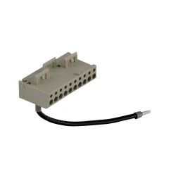 access. sous-base de raccord. - bornier addit. encliqu. 10bornes vis.ABE7BV10