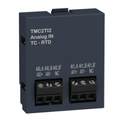 Echange Std Modicon M241, module 2E ana. tension 0-10V, courant 0/4-20mA TMC4AI2