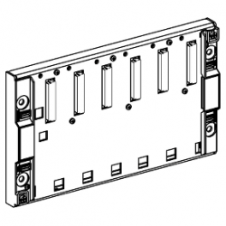 Exchange Std Modicon rack non ext.config. rack indiv. 6 empl. IP20 TSXRKY6PR