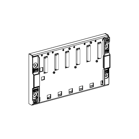 Echange Std Modicon rack non ext.config. rack indiv. 6 empl. IP20 TSXRKY6PR