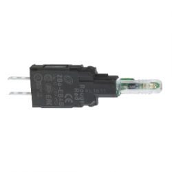 Harmony ZB6 - corps pour voyant - DEL integree - 12 24V - bleu ZB6EB6B