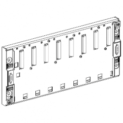 V RACK 8 POS. EXTENSIBLE TSXRKY8EXC.