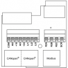 CARTE CANOPEN 2X RJ45 ATV VW3A31208.