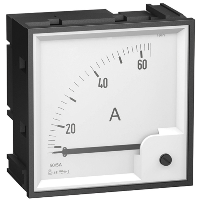 PowerLogic - cadran 1.3In 0-50A pour ampèremètre ana 72x72mm départ std 16009 PowerLogic - cadran 1.3In 0-50A pour ampèremètre ana 72x72mm départ std 16009