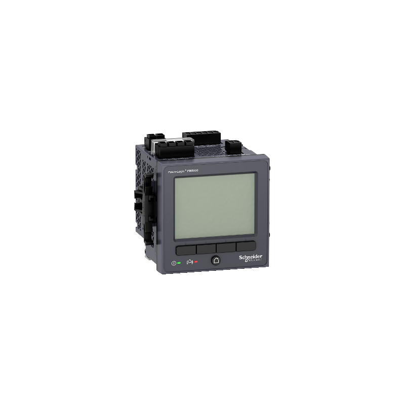PowerLogic centrale de mesure PM8000 ecran integre MID METSEPM82401