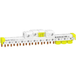 Acti9 iDT40 - peigne avec connecteur - 3P+N - 12 modules de 18mm - 63A A9XPP712