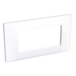 Altira - plaque 2 postes - entraxe 45 mm - blanc polaire ALB44654