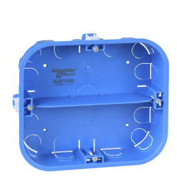 Multifix - boÃ®te - 6 postes - 165x142mm - prof. 40mm - 2R de 3 postes ALB71338