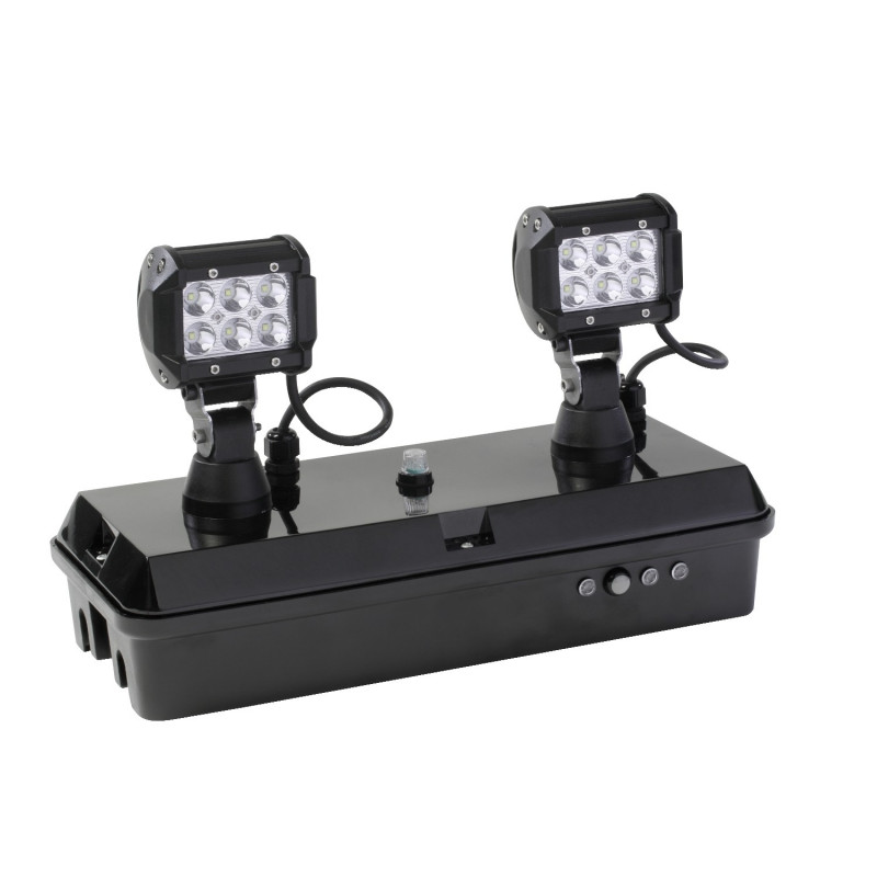 Exiway Smart DUO - Bloc à phare - LED 2 x 1200lm - IP65 - LIFePO4 OVA48020 Exiway Smart DUO - Bloc à phare - LED 2 x 1200lm - IP65 - LIFePO4 OVA48020