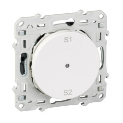 Odace + Blanc - commande gÃ©nÃ©rale PlusLink 4 groupes 3 fils PlusLink S520564