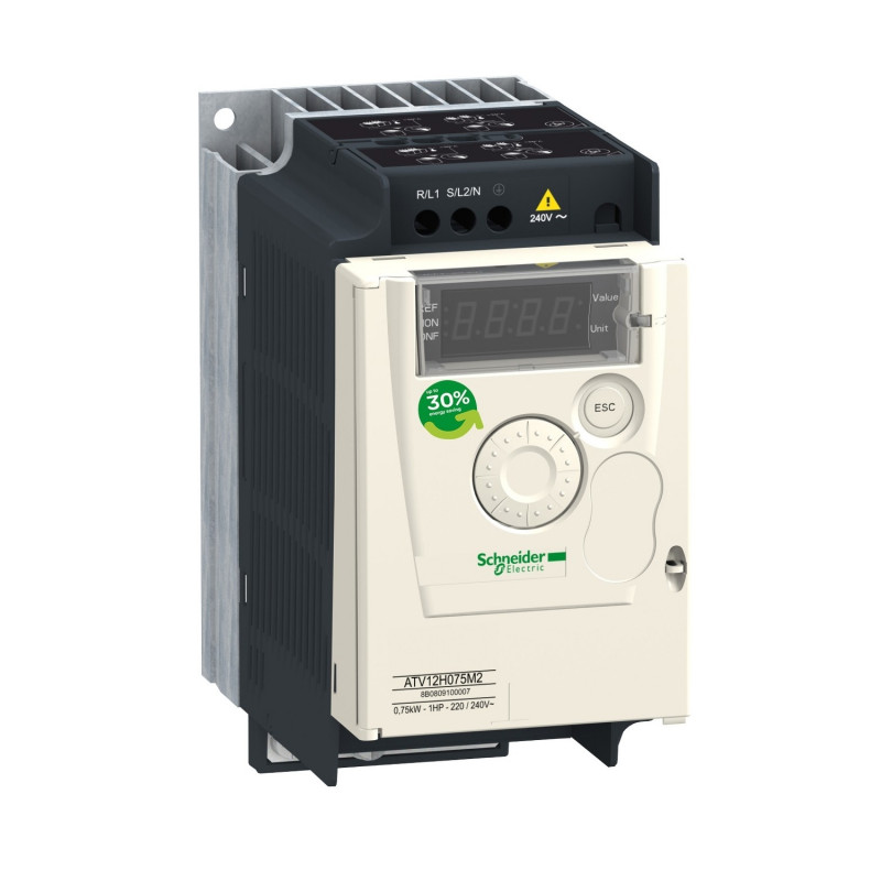 Altivar ATV12-speed controller-0.75kW 1CV-200-240V-3ph-radiator ATV12H075M3 Altivar ATV12-speed controller-0.75kW 1CV-200-240V-3ph-radiator ATV12H075M3